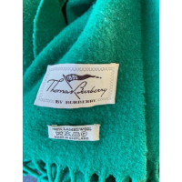 Thomas Burberry Scarf/Shawl Wool in Green