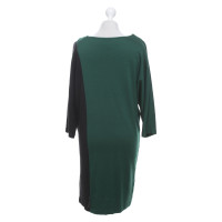 Diane Von Furstenberg Wollen jurk in groen / grijs