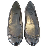 Moschino Cheap And Chic Silver-colored ballerinas