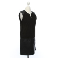 Comptoir Des Cotonniers Kleid aus Leder in Schwarz