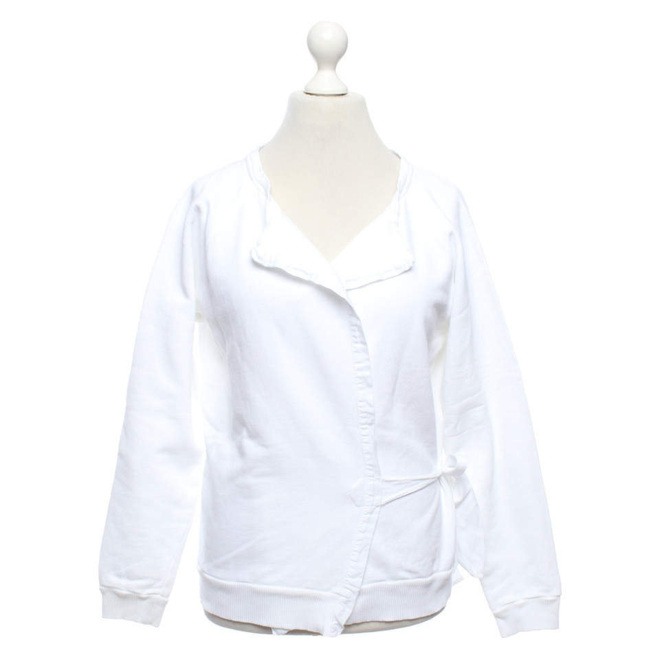 Dries Van Noten Jacket/Coat Cotton in White