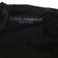 Dolce & Gabbana Vestito di raso nero