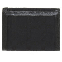 Versace Portemonnaie mit Logo-Applikation