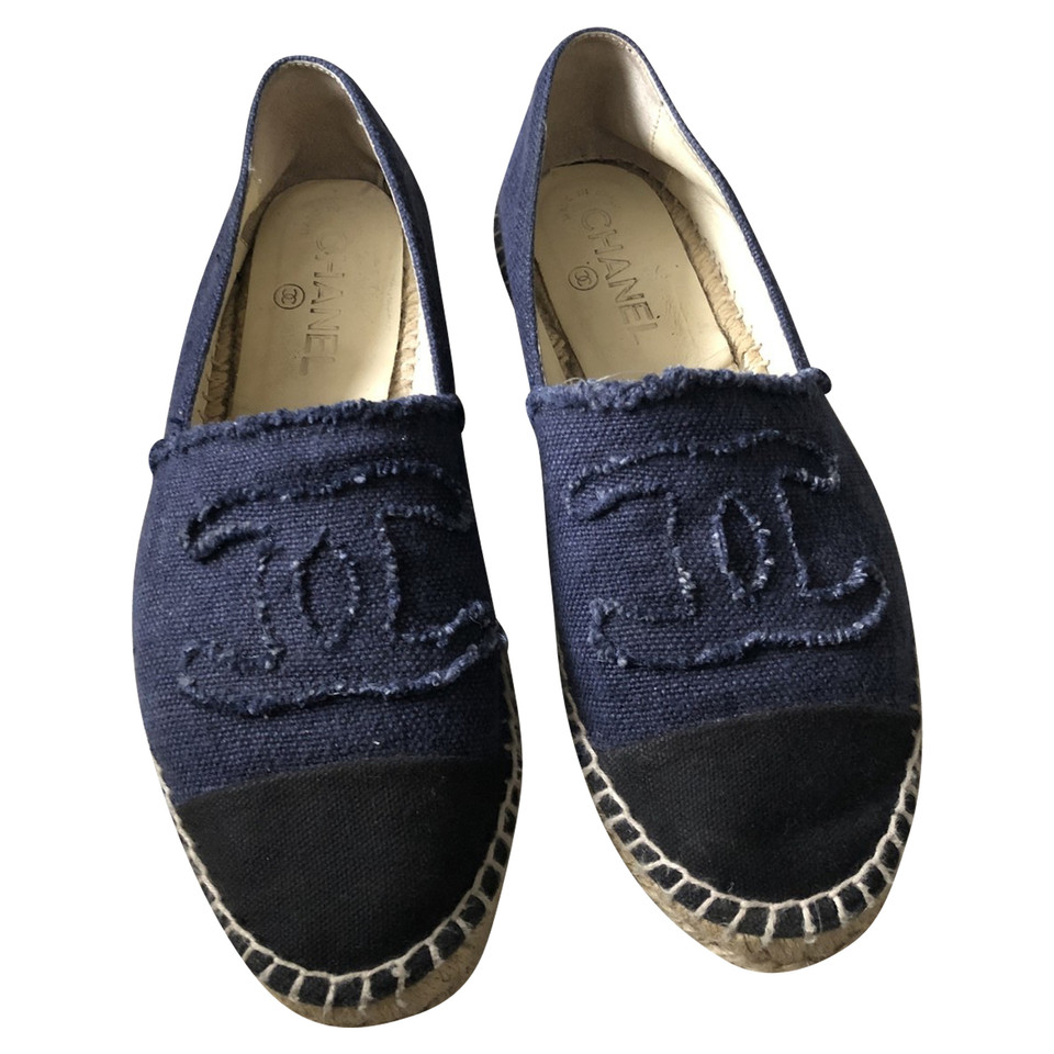 Chanel Slipper/Ballerinas in Blau