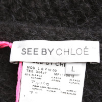 See By Chloé Poncho avec ceinture