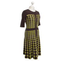 Missoni Gebreide jurk in Bruin / Geel