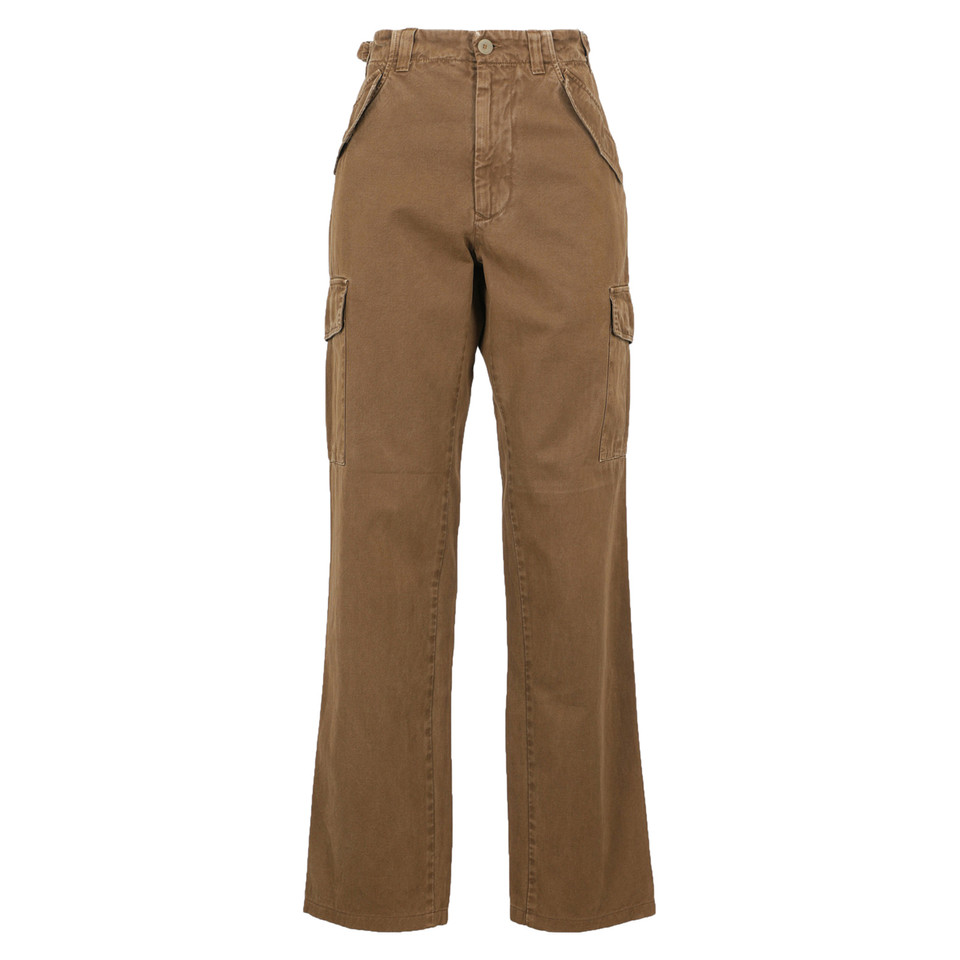 Burberry Trousers Cotton in Brown