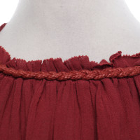 Isabel Marant Top Cotton in Red