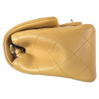 Chanel Classic Flap Bag Mini Square Leather in Yellow
