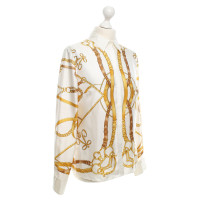 Van Laack Silk blouse with patterns