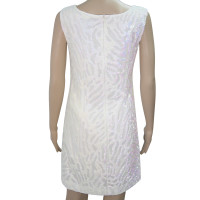 French Connection Sequin dress in white