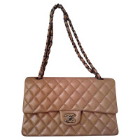 Chanel Borsa a tracolla in Pelle in Ocra