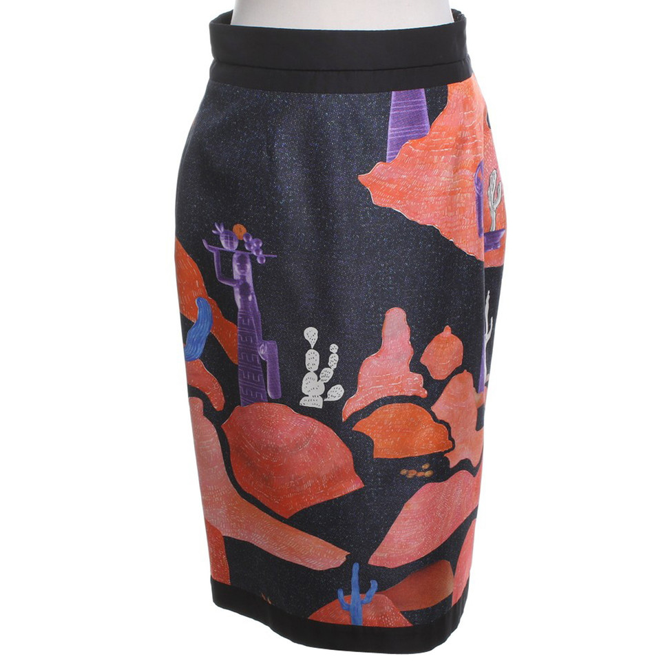 Prada skirt with print