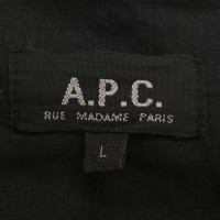 A.P.C. Zwarte jas