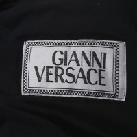 Gianni Versace Bomberjacke mit Shearling-Kragen