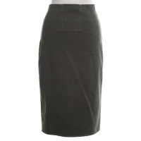 Acne skirt in olive green