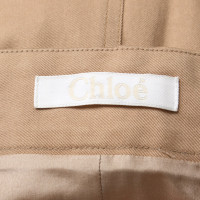 Chloé Skirt Cotton in Beige