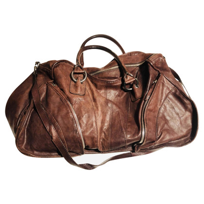 Costume National Shoulder bag Leather in Brown