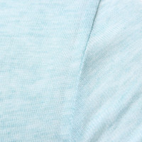 Rosa Cashmere T-shirt en turquoise