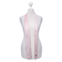 Louis Vuitton Krawatte rosa große Karos