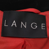 Rena Lange Velvet blazer with appliqués