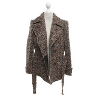 Rena Lange Short coat with diamond pattern