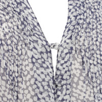 Joie Silk blouse in Blue / White