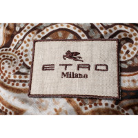 Etro Blazer Cotton in Brown