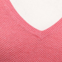 Repeat Cashmere Salmon-colored pullover
