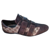 Gucci Chaussures de sport en Daim en Marron