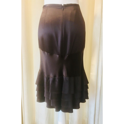 Michael Kors Skirt Silk in Brown