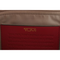 Tumi Handtasche aus Leder in Fuchsia