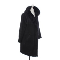 Sylvie Schimmel Giacca/cappotto in pelle di agnello di colore nero