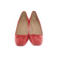 J. Crew Pumps/Peeptoes aus Lackleder in Rot