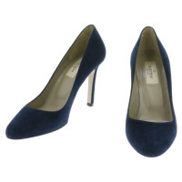 Valentino Garavani Pumps/Peeptoes en Daim en Bleu