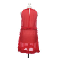 L'autre Chose Dress Silk in Red