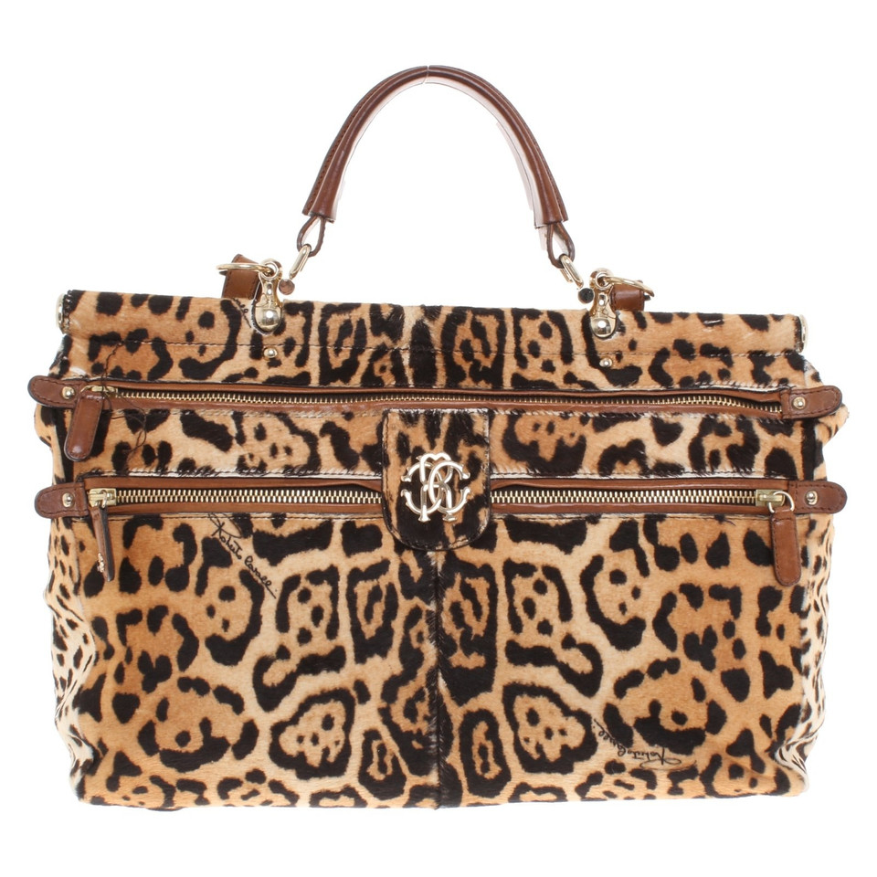 Roberto Cavalli Leopard handbag