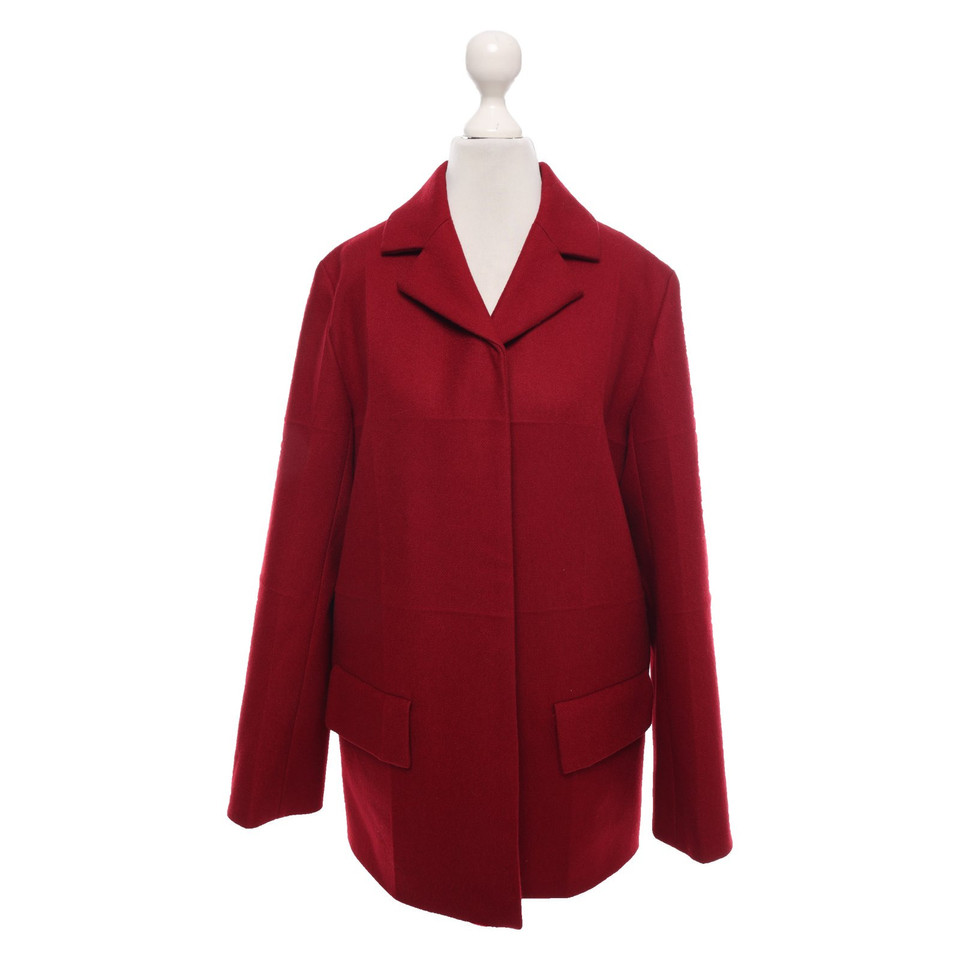 Cos Jacket/Coat in Red
