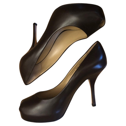 Giuseppe Zanotti Pumps/Peeptoes Leather in Brown