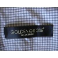 Golden Goose Oberteil aus Baumwolle in Grau