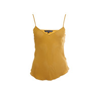 French Connection top in ochre 