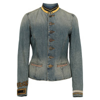 Ralph Lauren Jacke/Mantel aus Baumwolle in Blau