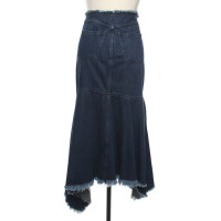 Marques'almeida Skirt Jeans fabric in Blue