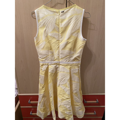 Byblos Kleid aus Baumwolle in Gelb
