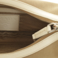 Prada Handbag in beige-white