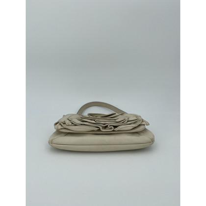 Yves Saint Laurent Handbag Leather in White