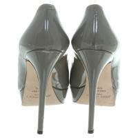 Jimmy Choo Plateaupumps in Taupe