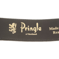 Pringle Of Scotland Gürtel aus Leder in Schwarz