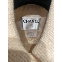 Chanel Jacke/Mantel aus Wolle in Beige