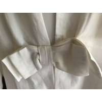 L.K. Bennett Jacke/Mantel aus Seide in Weiß